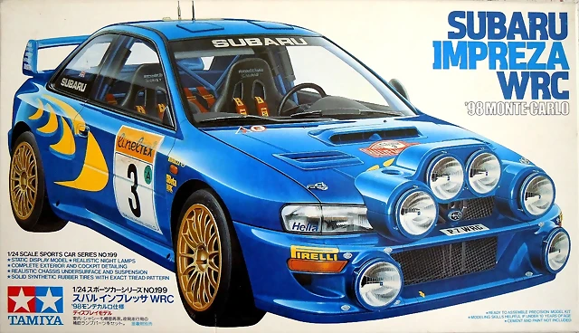 Tamiya Subaru Impreza WRC '98 - 00 Tamiya Subaru Impreza WRC '98 - 00