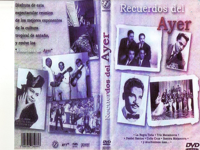 Recuerdos Del Ayer - Caratula DVD