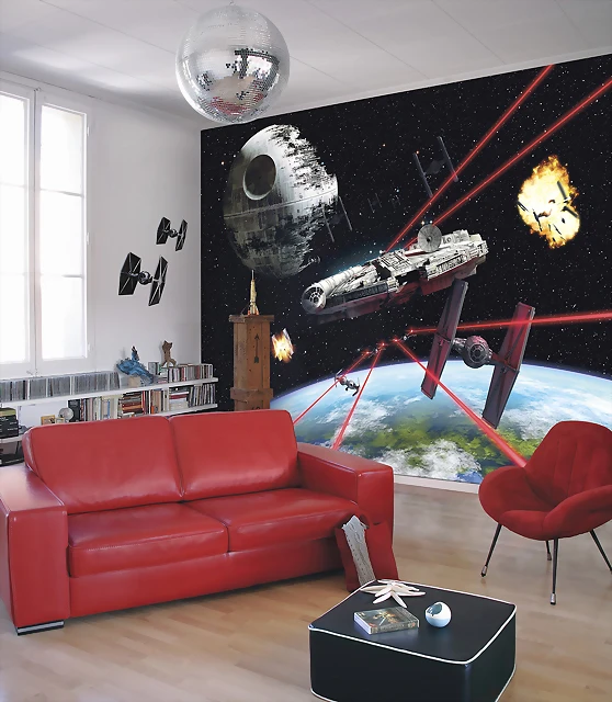 FOTOMURAL STAR WARS MILENNIUM FALCON FOTOMURAL STAR WARS MILENNIUM FALCON