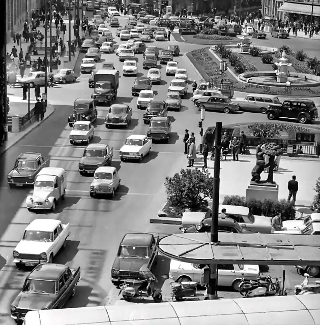 Madrid Puerta del Sol c. 1968