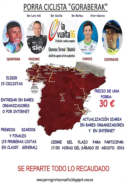 CARTEL DEFINITIVO VUELTA 2016