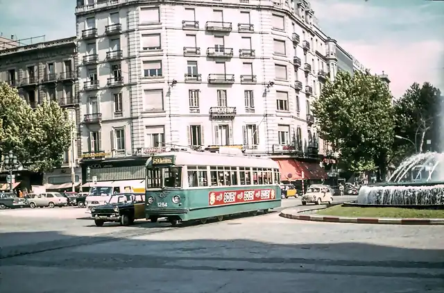 Barcelona Gran Via Corts Catalanes - P? de Gracia 1968