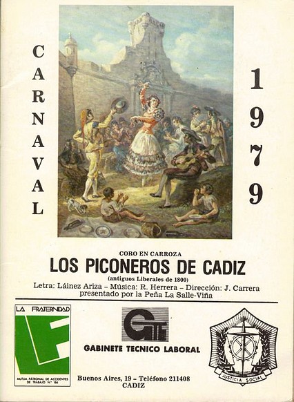 Los Piconeros de Cadiz (Libreto)