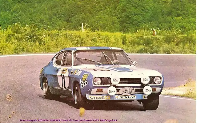 Ford Capri RS - TdF '71 - Jean Franois Piot