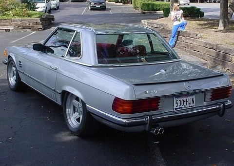 1973_Mercedes_Benz_450SL_AMG_Roadster_For_Sale_Rear_1