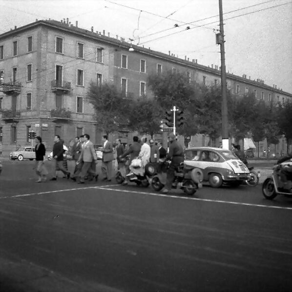 Mailand - Viale Monte Ceneri, 1960, Mailand - Viale Monte Ceneri, 1960,