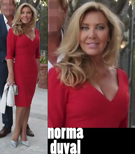 norma duval vestido roja 794