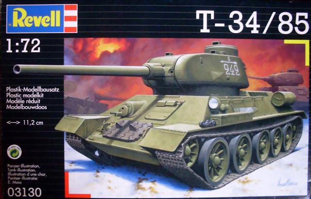 Revell - T-34-85 - 1-76