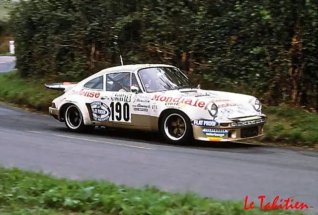Porsche Carrera RS - TdF'75 - Jacques Almeras-Montet - 01