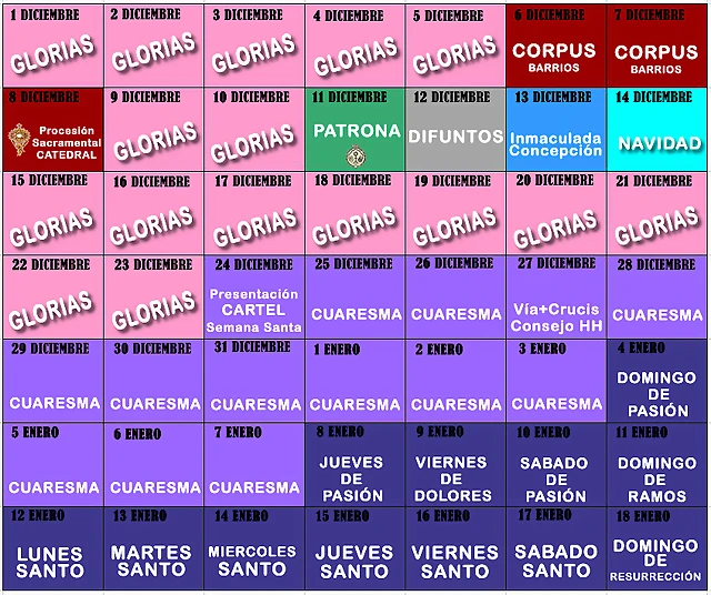Calendario IX Calendario IX