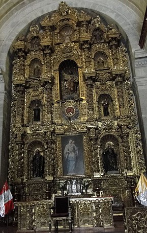 altar templo compa?ia de jesus aqp