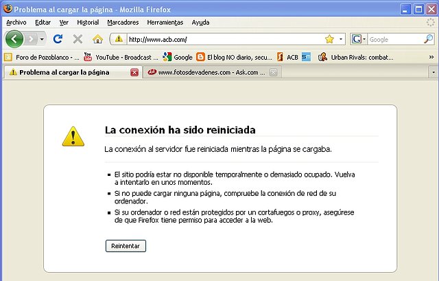 Web de la ACB cada