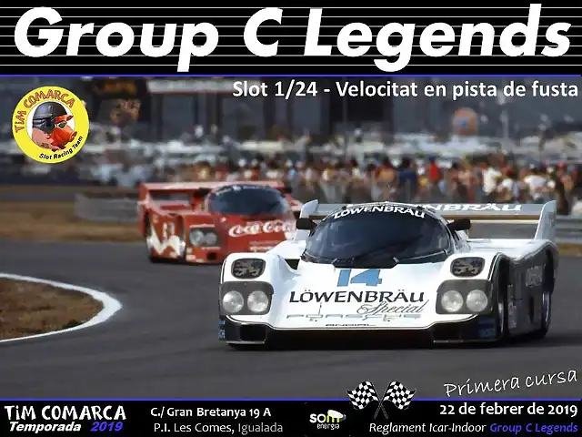 Cartell Grup C - Cursa 1