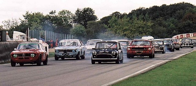 Mallory Park saloon cars