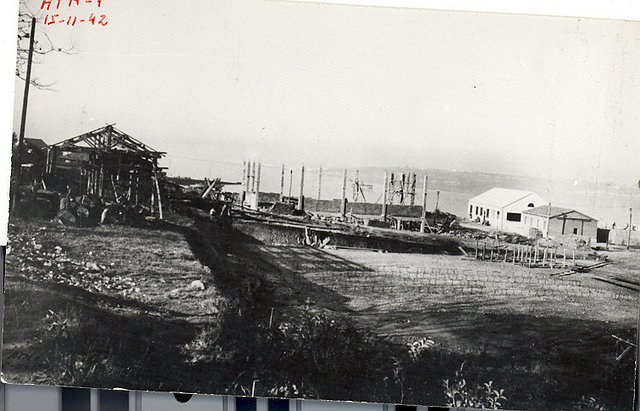 Vista de las instalaciones, 1942