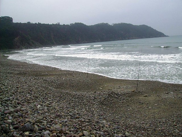 pescando en la concha de artedo