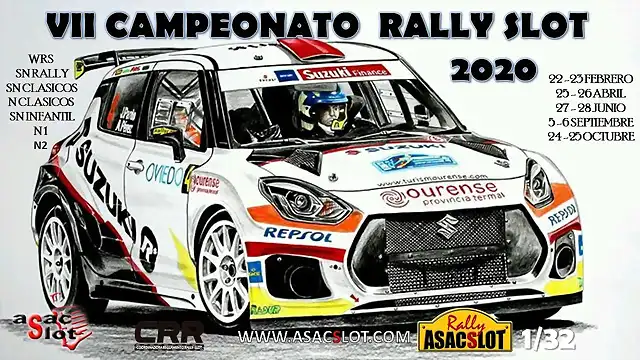 CARTEL VII CAMPEONATO RALLY 2020