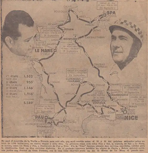 TdF'59 - mapa