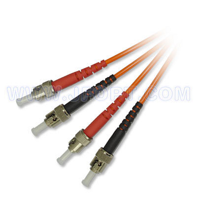 ST-ST Multimode Duplex Fiber Optic Patch Cable ST-ST Multimode Duplex Fiber Optic Patch Cable