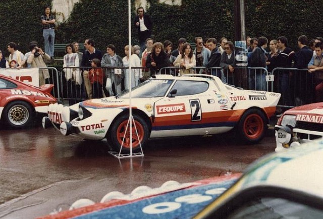 LANCIA STRATOS LEQUIPE 1981 LANCIA STRATOS DARNICHE TOUR AUTO 3