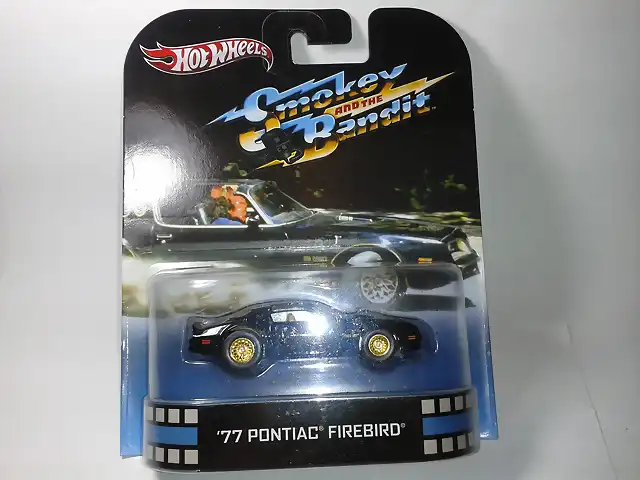 77 PONTIAC FIREBIRD RETRO ENTERTAINMENT SERIES (NEGRO) SMOKEY & THE BANDIT