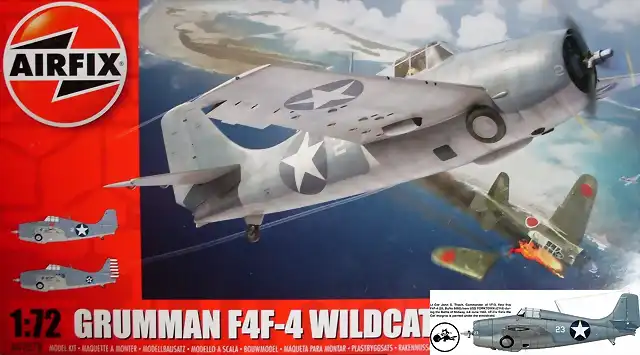 Airfix - Grumman F4F-4 Wildcat - 1-72