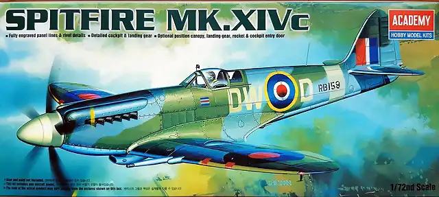 Academy - Spitfire Mk.XIVc - 1-72