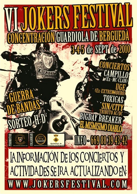 VI JOKERS FESTIVAL DEFINITVO VI JOKERS FESTIVAL DEFINITVO