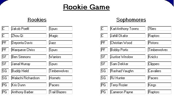 Rookie Game2