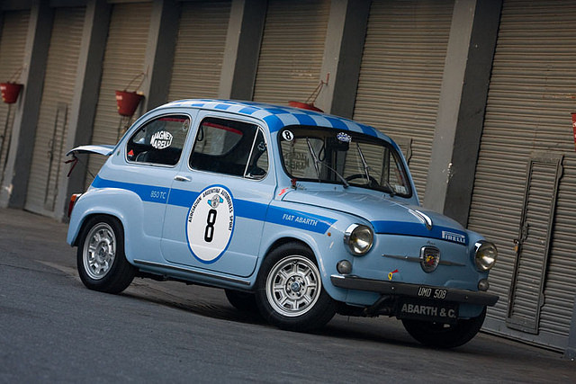 abarth 850 TC celeste