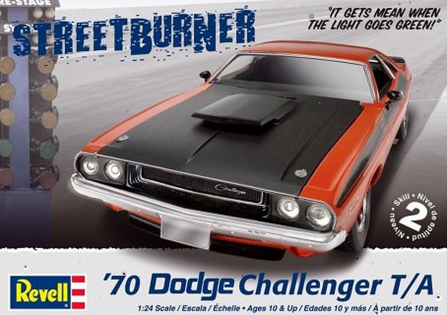 Revell Dodge Challenger TA \'70 Street Burner