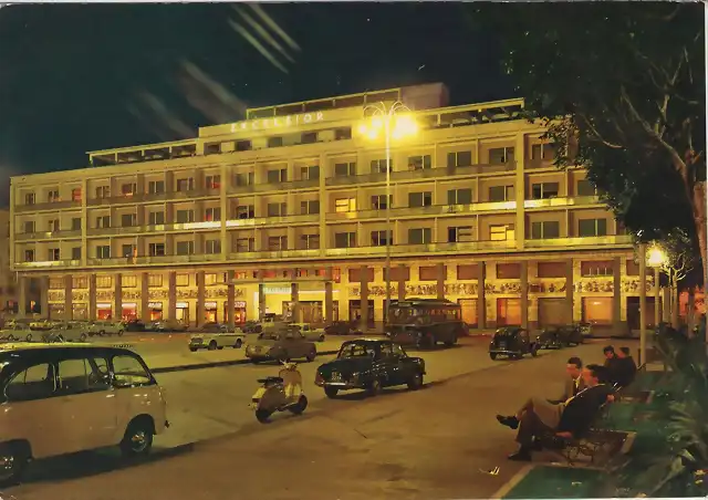 Catania - Hotel 'Excelsior, Piazza Giovanni  Verga