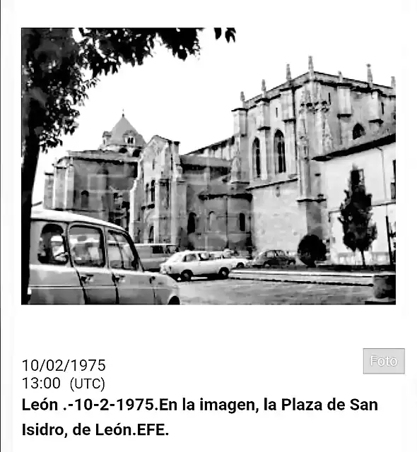 Le?n Pl. de San Isidro 1975