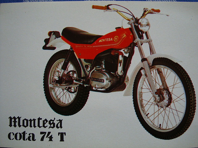 MONTESA COTA 74 - 123 TRAIL SEAT 001