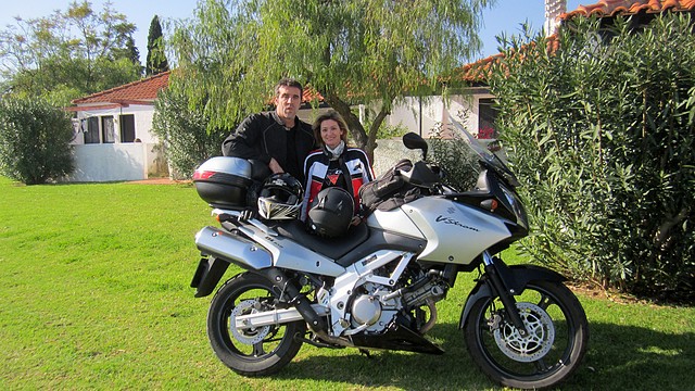 salida a Portugal tres motos y un auto Pedras del Rey 160 salida a Portugal tres motos y un auto Pedras del Rey 160