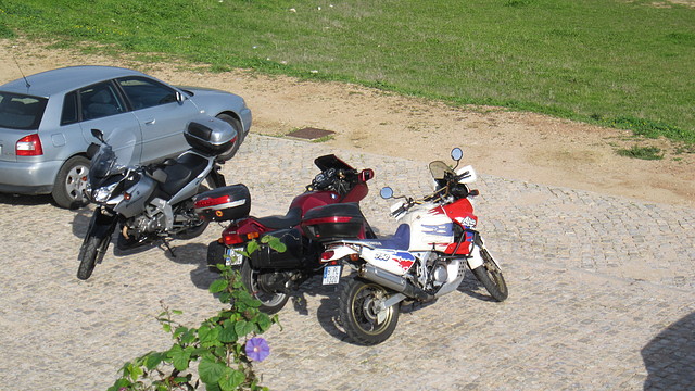 salida a Portugal tres motos y un auto Pedras del Rey 191 salida a Portugal tres motos y un auto Pedras del Rey 191