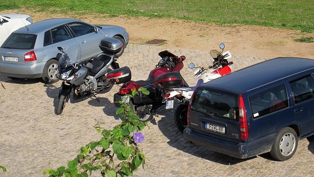 salida a Portugal tres motos y un auto Pedras del Rey 190 salida a Portugal tres motos y un auto Pedras del Rey 190