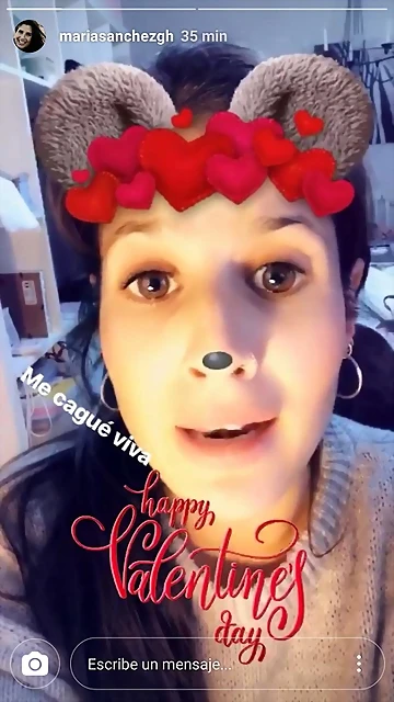 Video Mar?a IG Stories 14-2-2018 (1)