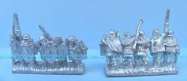 Gallic Armored Warriors