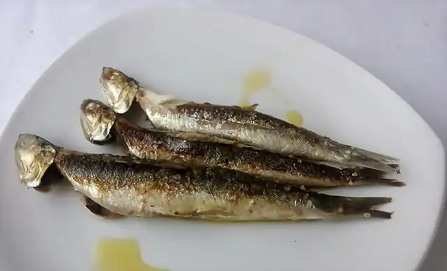 Boquerones plancha