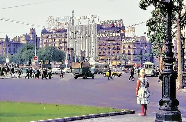 Barcelona Pl. Catalunya 1963