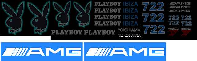 pegatinas playboy