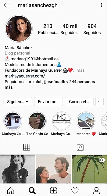 Foto perfil Mar?a Instagram 22-9-2019 Foto perfil Mar?a Instagram 22-9-2019