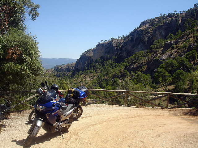 ltimo descanso saliendo de la Sierra