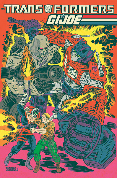 Joes Invade Cybertron - Transformers GI Joe Crossover Comic Book