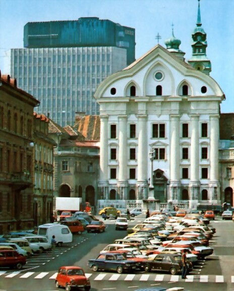 Ljubljana - Kongressplatz 1980