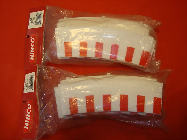 2 PAQUETES BORDES NINCO INTERIOR CURVA EXT. 16,00?  9,00?