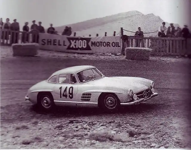 Mercedes 300 SL - TdF'56 - Stirling Moss - George Houel - 06