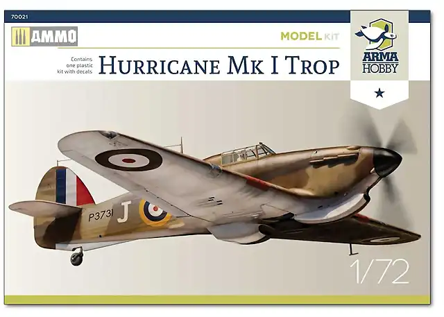 172-hurricane-mk-i-trop-model-kit