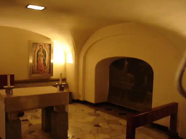 grutas . Capilla Virgen Guadalupe